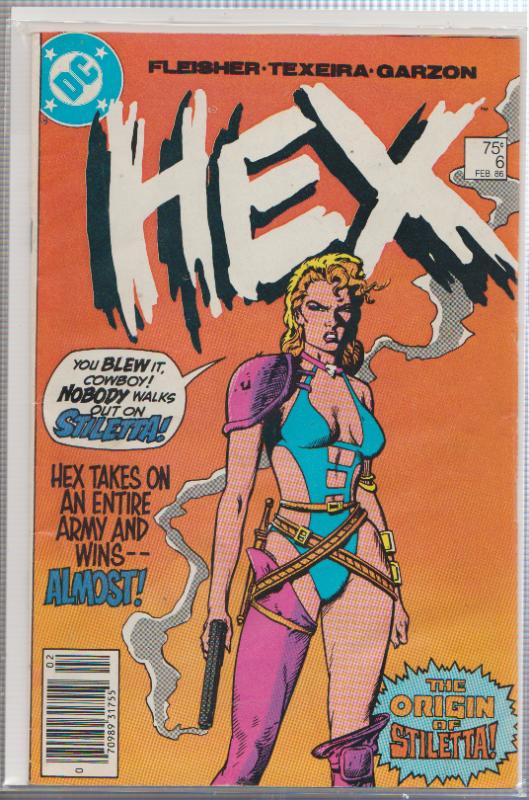 HEX # 6 DC COMICS BAD GIRL - THE ORIGIN OF STILETTA