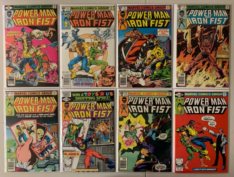 Power Man and Iron Fist lot #51-99 Marvel 47 diff average 6.0 FN (1978 to 1983)