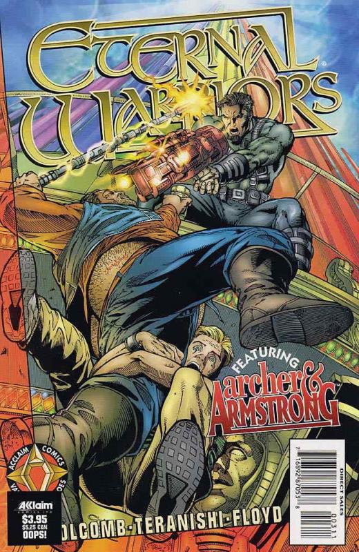 Eternal Warriors: Archer & Armstrong #1 VF/NM; Acclaim | save on shipping - deta