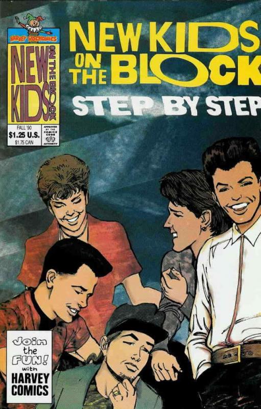 New Kids on the Block Step By Step #1 VF/NM; Harvey | save on shipping - details