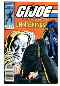 G.I. JOE #55 Newsstand variant 1987 Snake Eyes comic book Marvel