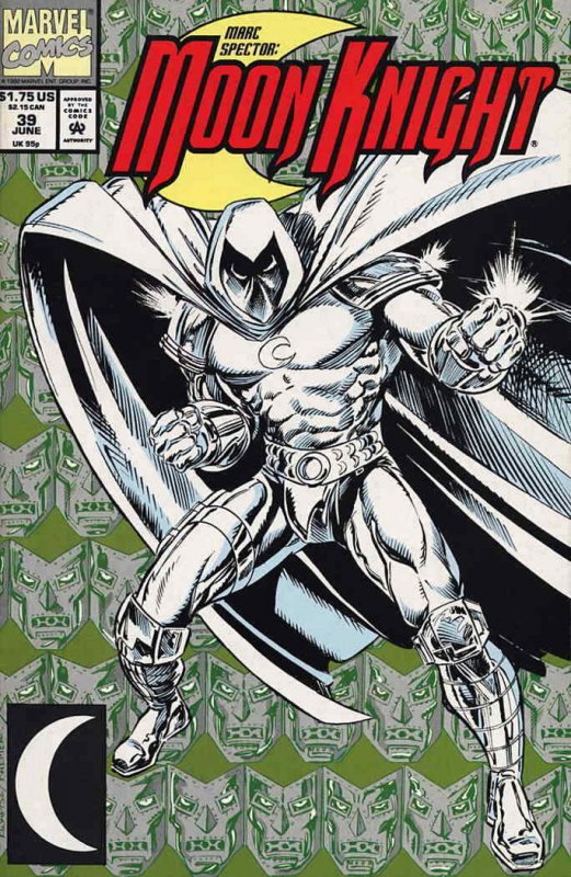 Marc Spector: Moon Knight #39 VF/NM; Marvel | save on shipping - details inside