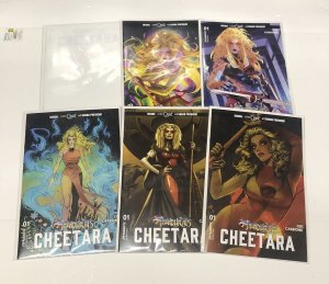 Thundercats Cheetara #1 (2024) Set Of 6 | Main + 5 Variants (NM) Dynamite