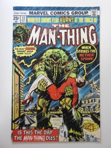 Man-Thing #22 (1975) VG Condition!