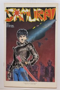 Samurai #1 2nd printing (Jan 1986, Aircel Comics) FN  