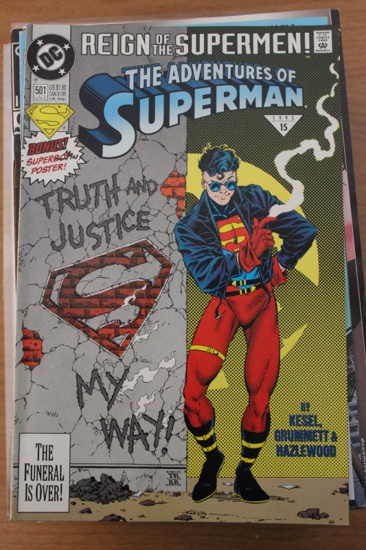 Adventures of Superman 501 9-4-nm