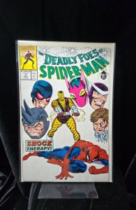 Deadly Foes of Spider-Man #3 Direct Edition (1991) Spider-Man 