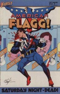 American Flagg!   #25, VF+ (Stock photo)