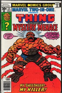 Marvel Two-in-One #31 (1977) The Thing
