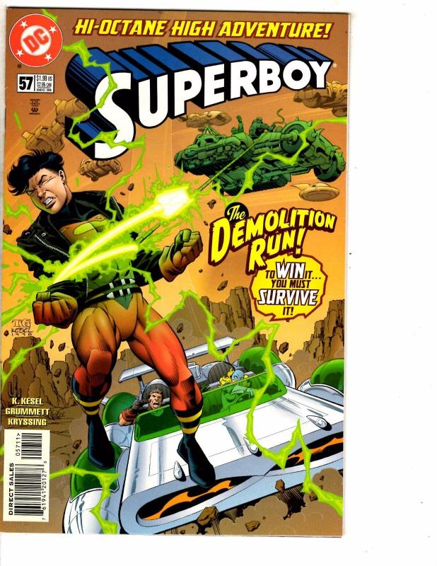 9 Superboy DC Comic Books # 56 57 58 59 61 62 63 64 65 Flash Superman Arrow J214