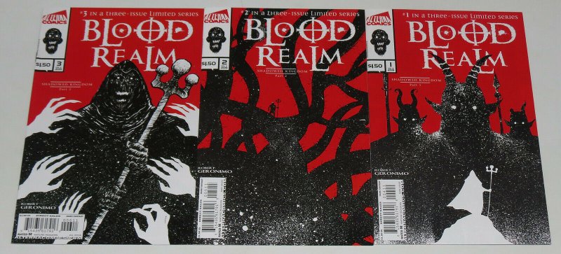 Blood Realm vol. 2 #1-3 VF/NM complete series - robert geronimo - alterna set 2