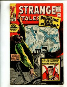 STRANGE TALES #131 (4.0) THE BOUNCING BALL OF DOOM!! 1965