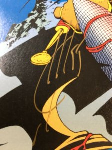 BATMAN SWORD OF AZRAEL BOOK 2 SIGNED BY JOE QUESADA VF-NM