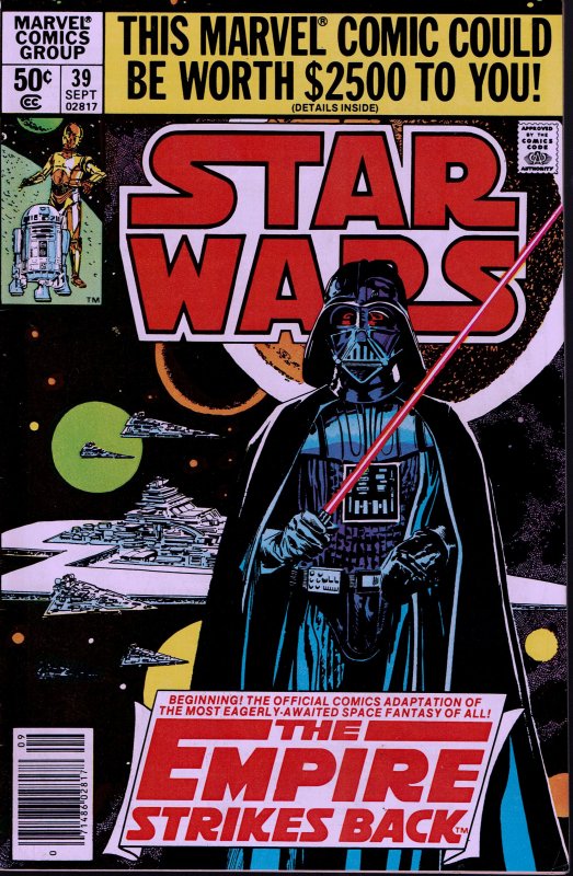 Star Wars #39 - VF/NM - 1980 Marvel