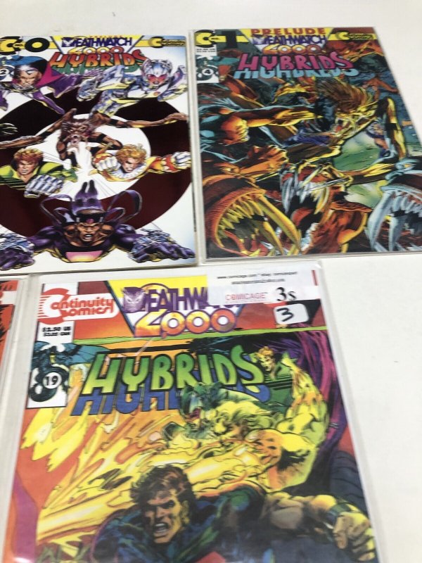 Hybrids Deathwatch 2000 (1994) Set Of 5 Issues Continuity Publishing •Neal Adams