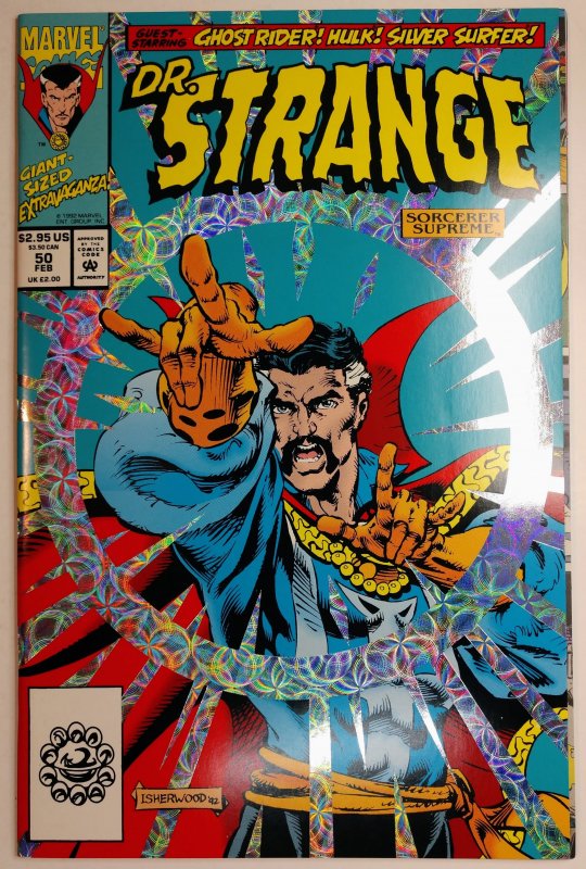 Doctor Strange, Sorcerer Supreme #50 (9.4, 1993) 1ST TEAM APP SECRET DEFENDERS