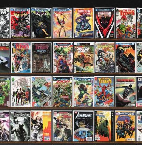 Huge Lot 150+ Comics with Batman, Starman, Justice League & More!