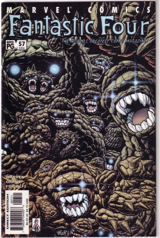 Fantastic Four (vol. 3, 1998) #57/486 VF/NM Adam Warren/Keron Grant