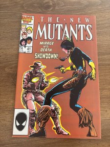 Lot Of 6 New Mutants Marvel Comic Books # 41 42 43 44 45 46 VF-NM X-Men 3 J437
