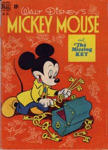 Four Color Comics (2nd Series) #261 FAIR ; Dell | low grade comic 1950 Mickey Mo