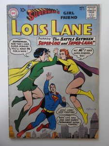 Superman's Girl Friend, Lois Lane #21 (1960) VG- Condition! ink front cover