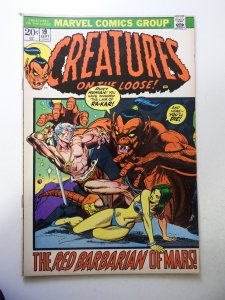 Creatures on the Loose #19 (1972) FN Condition