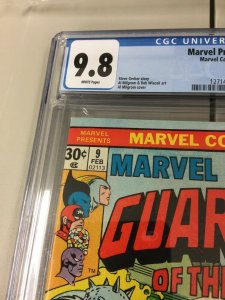 MARVEL PRESENTS 9, CGC 9.8, 1977 MARVEL, GUARDIANS OF THE GALAXY APPEARANCE