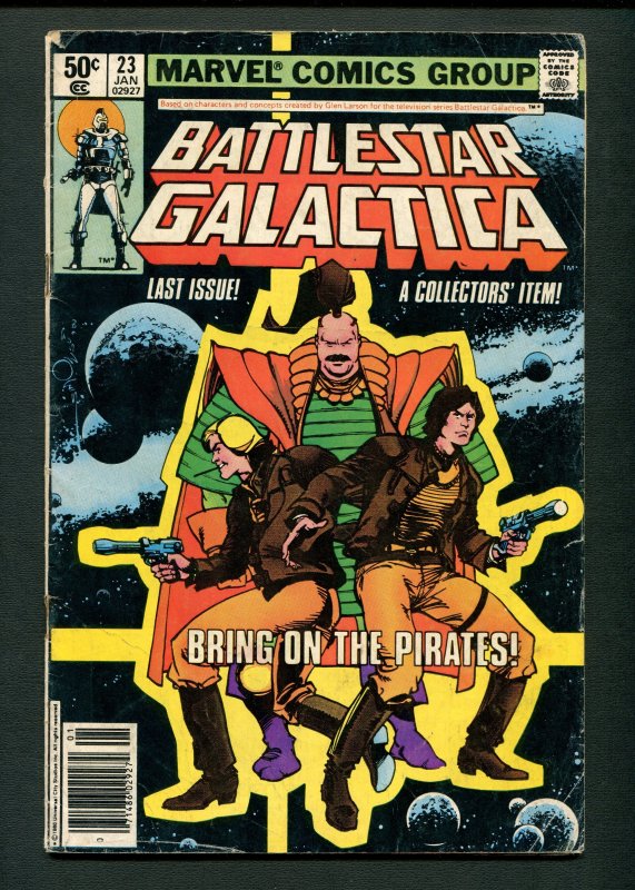 Battlestar Galactica #23 (3.0 GD/VG)  January 1981