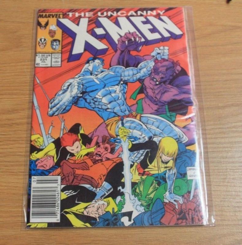 UNCANNY X-MEN #231  1988, Marvel  magik limbo sym colossus