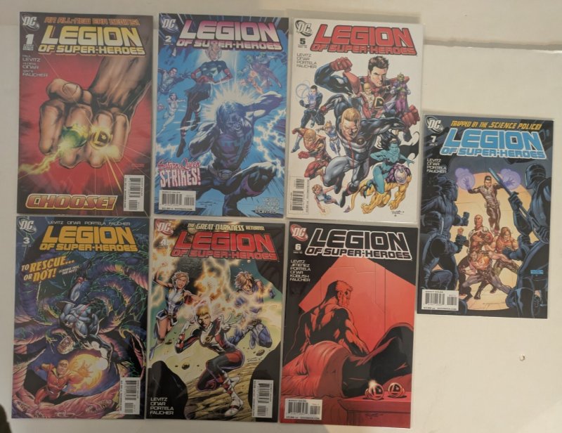 Legion of Superheroes v6 (2010, Levitz) 1-14 14HG bks