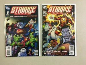 Strange Adventures (red series) #1 A+B variant covers 8.0 VF (2009)