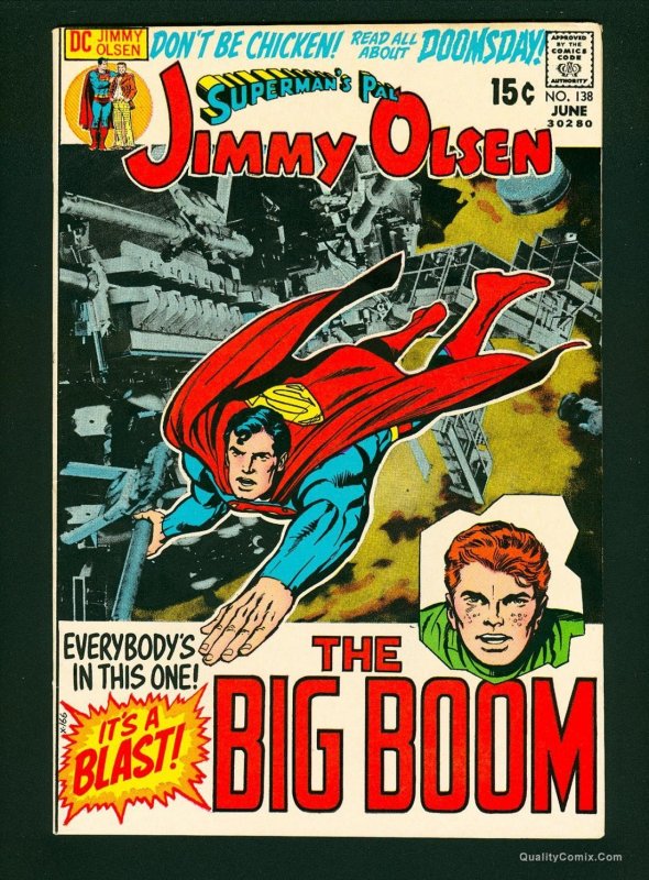 Superman's Pal, Jimmy Olsen #138 FN+ 6.5 White Pages