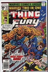 Marvel Two-in-One #26 (1977) Nick Fury