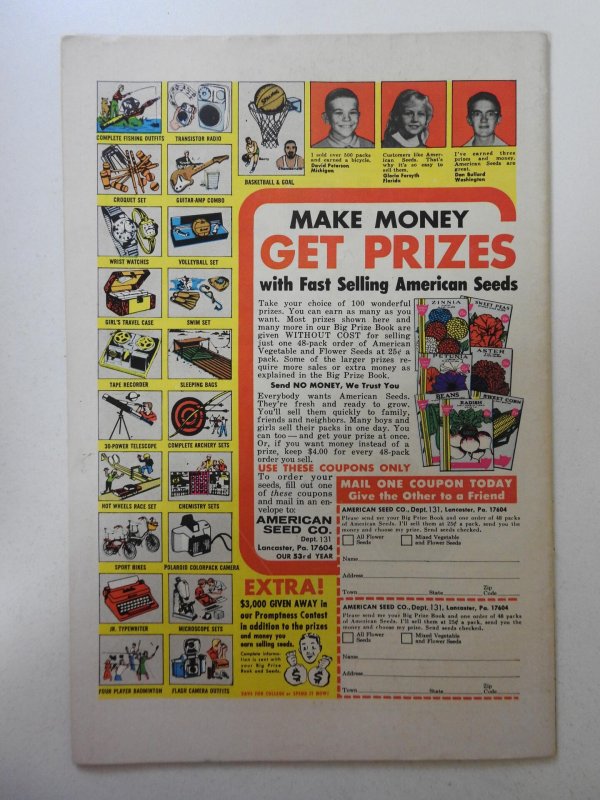 Mister Miracle #1 (1971) VG Condition! Centerfold detached at bottom staple