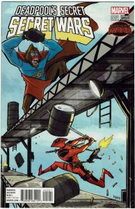 Deadpool's Secret Secret Wars #2 Bobby Rubio Variant 1:25 NM