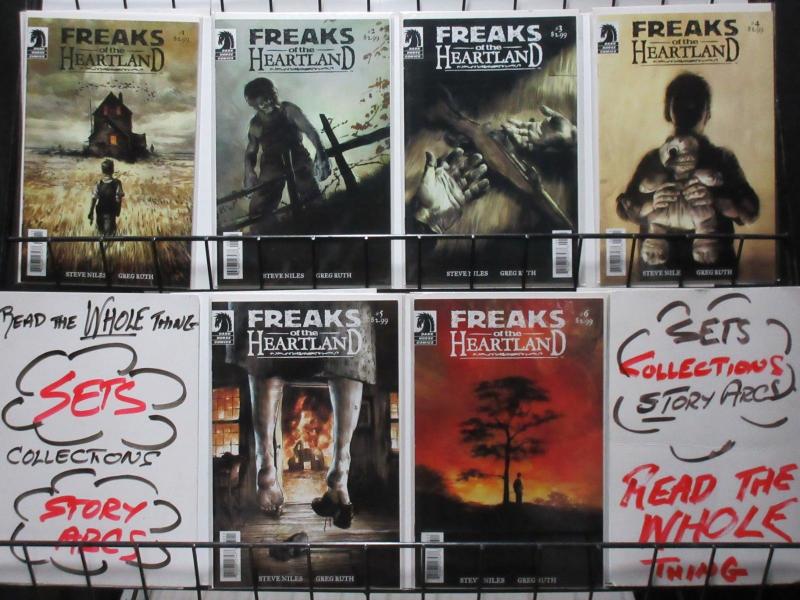 FREAKS OF THE HEARTLAND (Dark Horse, 2004) #1-6 VF-NM COMPLETE Niles/Ruth