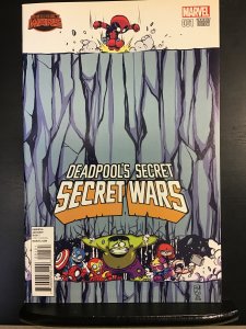 Deadpool's Secret Secret Wars #1 Skottie Young Babies Variant (2015) (VF)
