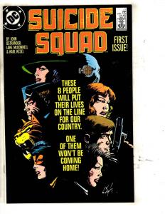 Suicide Squad # 1 NM 1st Print DC Comic Book Deadshot Bronze Tiger Boomerang JC9