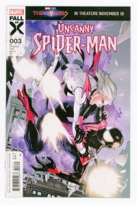 Uncanny Spider-Man  #3 Silver Sable Mystique NM