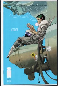 Saga #8 Second Print Cover (2012) Saga