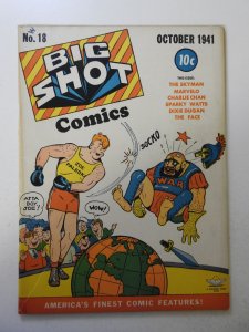 Big Shot Comics #18 (1941) VG+ Condition 2 in tear fc