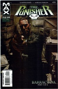 Punisher #35 (2004 v7) MAX Garth Ennis Barracuda NM-