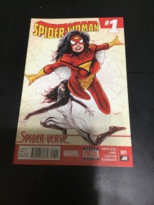 Spider-Woman #1 (2015) Jessica Drew! Silk! Super high-grade! NM+ Wow!