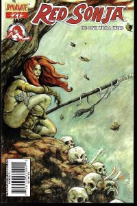 Red Sonja #27 (Dynamite Entertainment)- Homs Cover