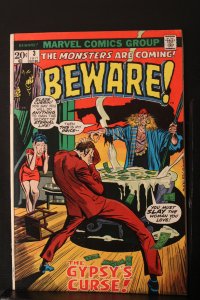 Beware! #3 (1973) High-Grade VF The Gyspy Curse! Wow!
