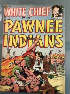 WHITE CHIEF OF THE PAWNEE INDIANS ; Avon 1959 one-shot Fn-; Pawnee Bill