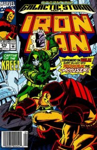 Iron Man (1st Series) #279 (Newsstand) FN ; Marvel | Operation Galactic Storm 13