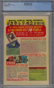 SUB-MARINER #5 CGC 8.5 1968 1ST TIGER SHARK