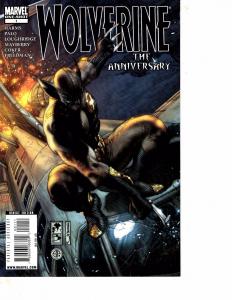 Lot Of 2 Marvel Comic Books Wolverine Anniversary #1 and Firebreak #1 BH52