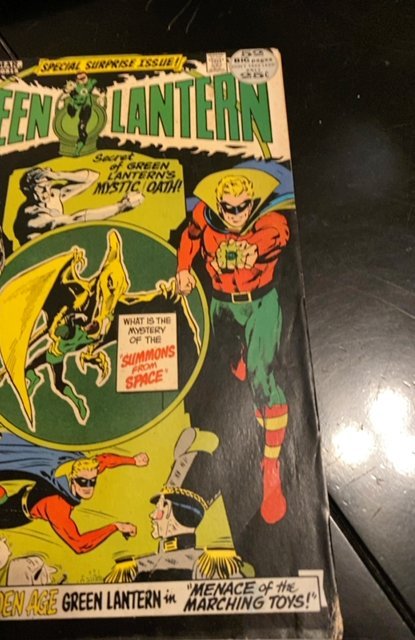 Green Lantern #88 (1972) origins of the lanterns